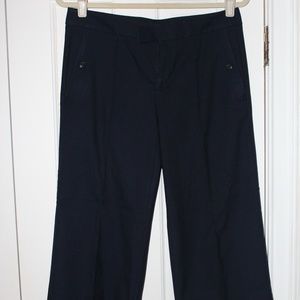NWT Banana Republic Cropped Sailor Pants in Navy